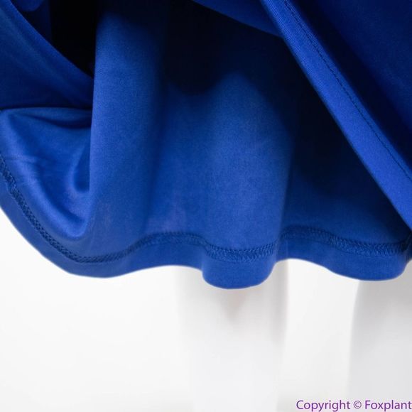 NEW Eloquii royal blue sleeveless ruched bodycon dress, size 22 - Picture 9 of 16